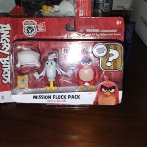 Angry Birds Red And Silver Box Slightly Damaged